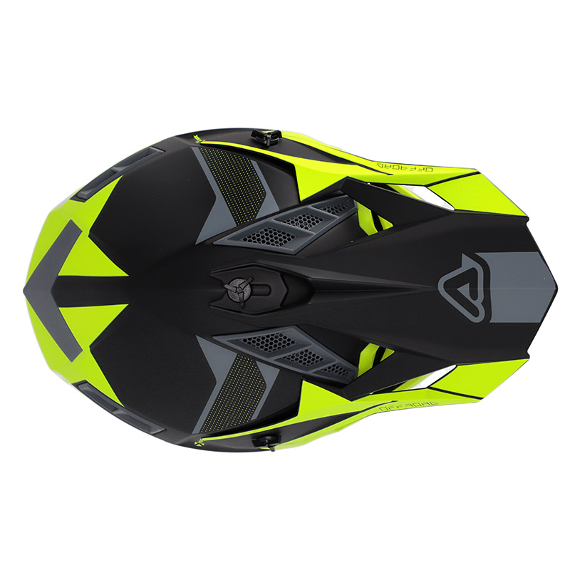 Κράνος Acerbis X-Track ECE22.06 25032.457 μαύρο/fluo κίτρινο